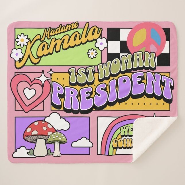 Fleece Blanket Sherpadecke (Vorderseite (Horizontal))