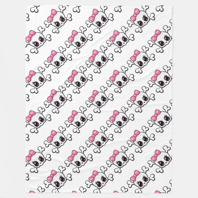 Fleece Blanket/Skulpturen mit Bow (Vorderseite)