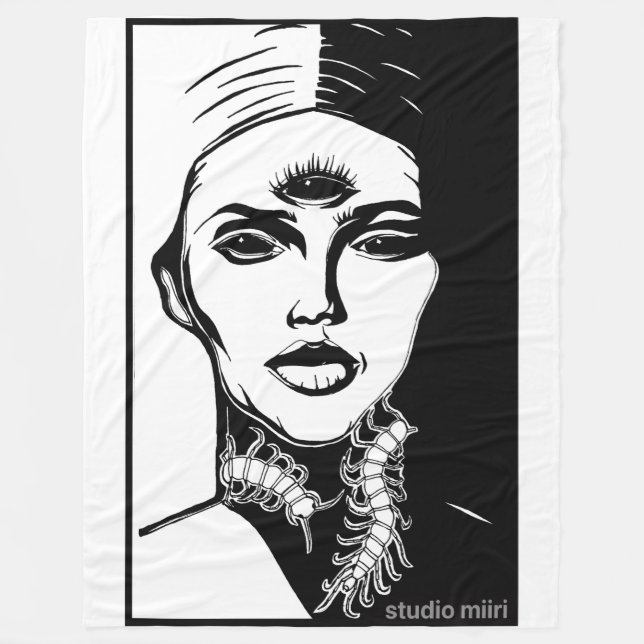 FLEECE BLANKET studio miiri (Vorderseite)