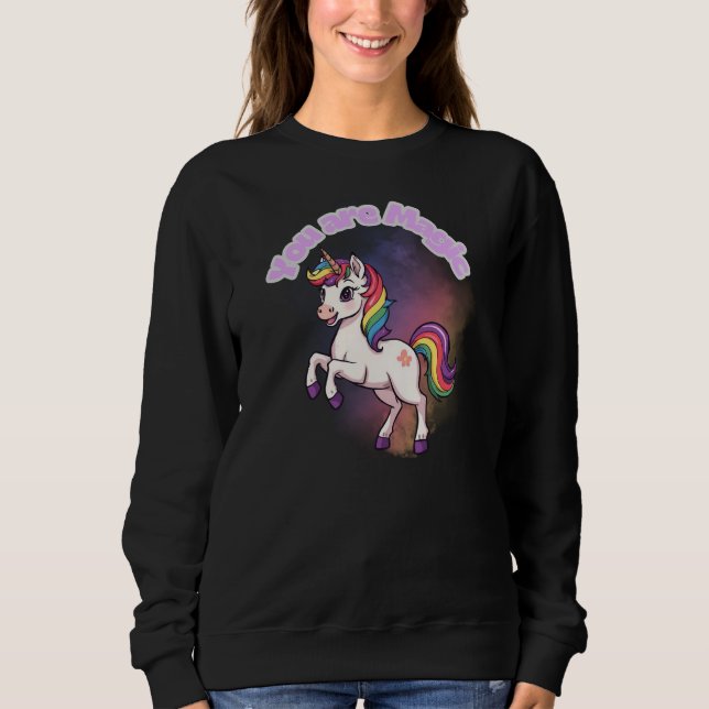 Fleece Blanket Sweatshirt (Vorderseite)