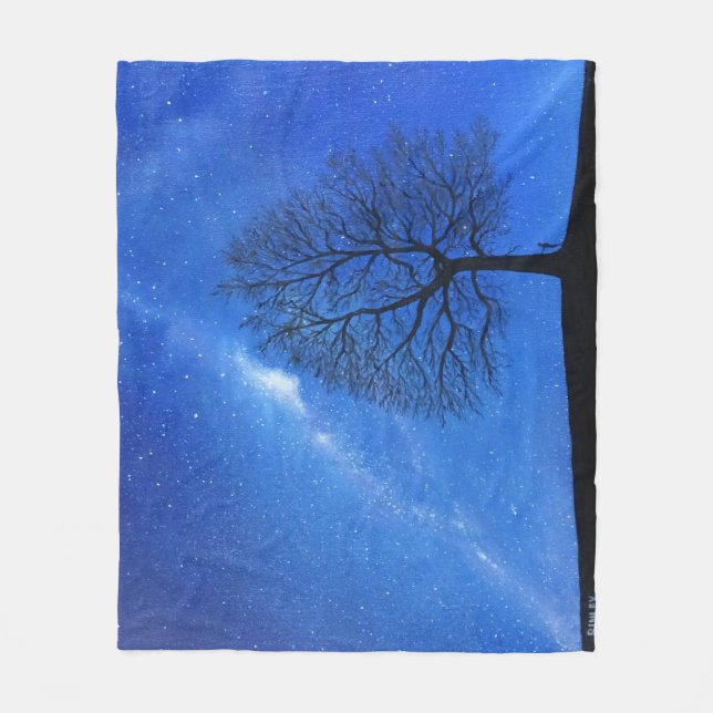 Fleece Blanket - "The Heavens Declare" (Vorderseite)