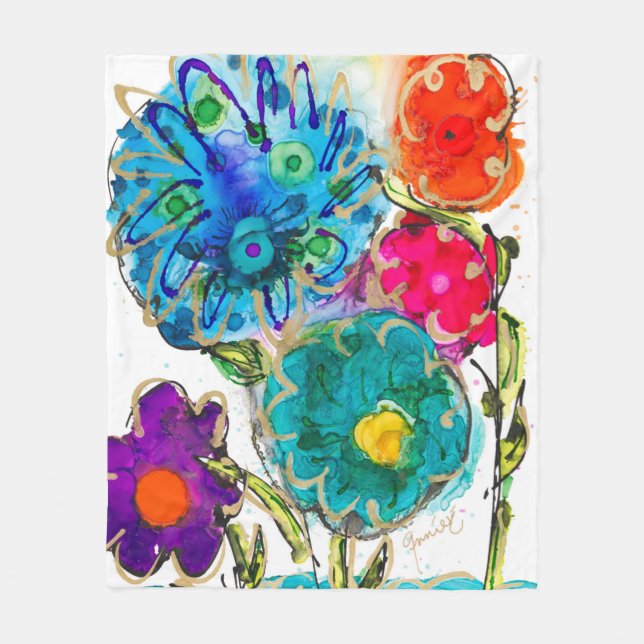 Fleece Blanket Winking Lovitude (Vorderseite)