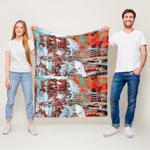 Fleece-Decke – Corrosion Pulse Fleecedecke
