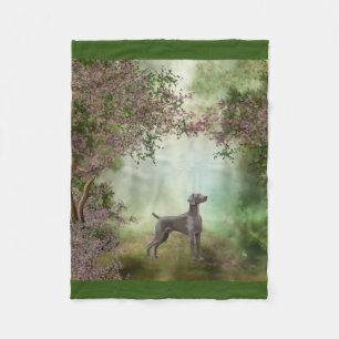 Fleece-Decke des Weimaraner Fleecedecke