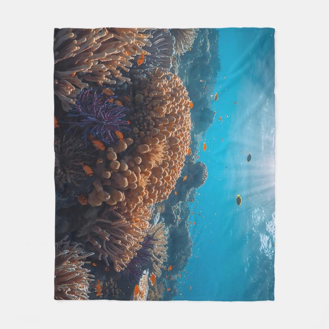 Fleece-Decke Fleecedecke (Vorderseite)