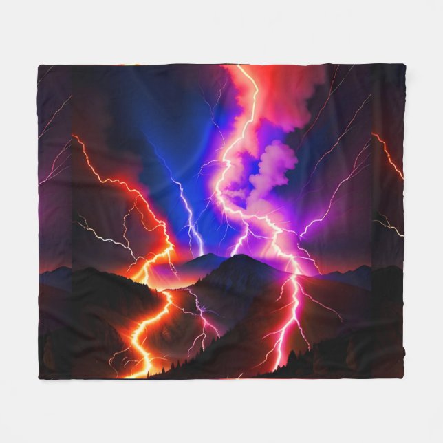 Fleece-Decke Fleecedecke (Vorderseite (Horizontal))