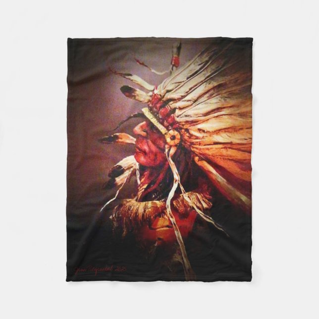 Fleece-Decke Fleecedecke (Vorderseite)
