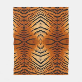 Fleece-Decke im Tiger-Stil Fleecedecke