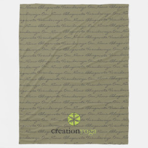 Fleece-Decke OM Namo - 60" x 80" Fleecedecke