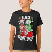 Fleece Feliz Navidad Funny Niedliches Schaf Weihna