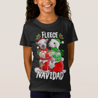 Fleece Feliz Navidad Funny Niedliches Schaf Weihna