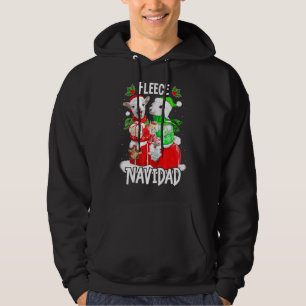 Fleece Feliz Navidad Niedliche Weihnachten 1 Hoodie
