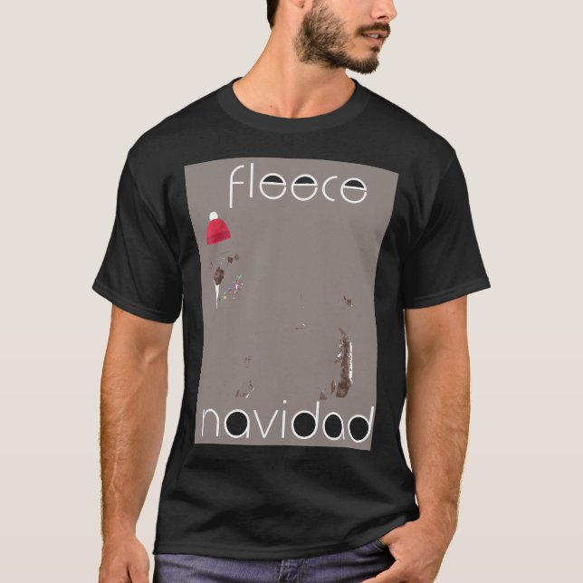 Fleece Navidad Funny Sheep Shirt Weihnachten (Vorderseite)