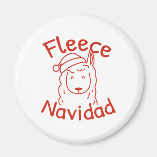 Fleece Navidad Magnet
