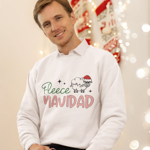 Fleece navidad niedliche Weihnachten Sweatshirt