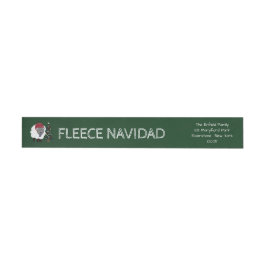 Fleece Navidad, spanischer Stil Weihnachten