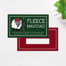 Fleece Navidad, Spanischer Weihnachtsfahrschein