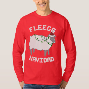 Fleece Navidad Weihnachten T-Shirt