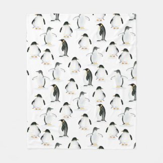 Fleece-Thread für Soft Watercolor-Pinguin Fleecedecke