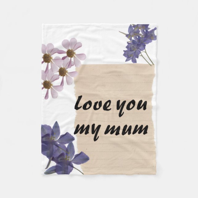 Fleecedecke 76,2 x 101,6 cm (Vorderseite)