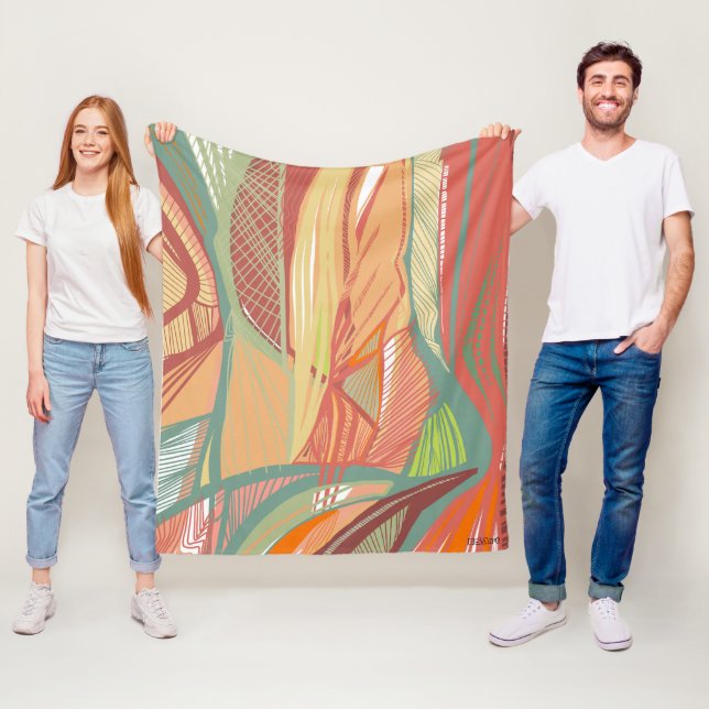 Fleecedecke. Fleecedecke (Beispiel)