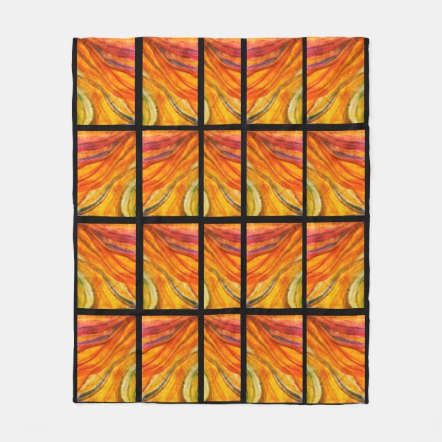 Fleecedecke. Fleecedecke (Vorderseite)