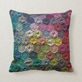 Fleecekissen der Häkelarbeit no2 Kissen