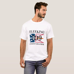 Fleeking Newfundland 709 T - Shirt