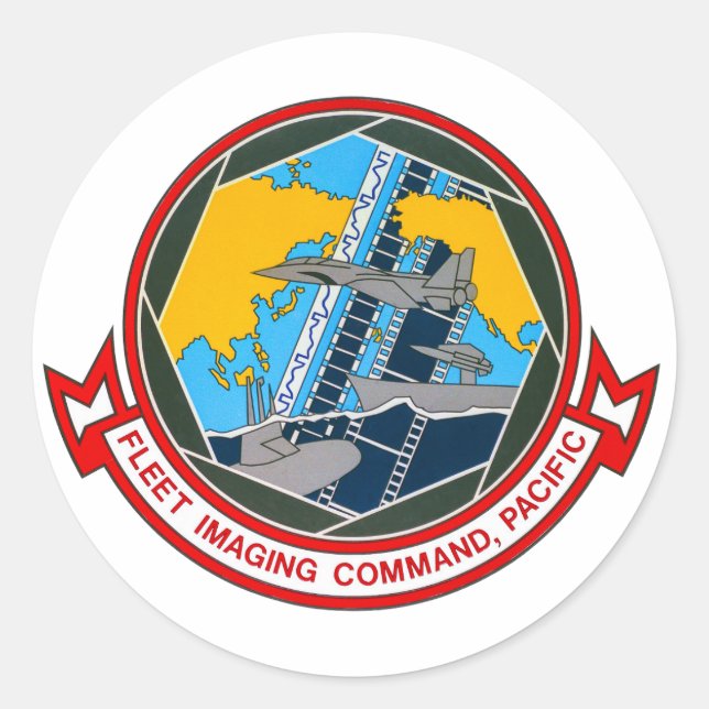 Fleet Imaging Command Pacific Aufkleber (Vorderseite)