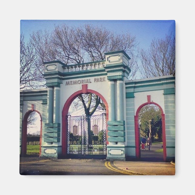 Fleetwood Memorial Park Magnet (Vorne)