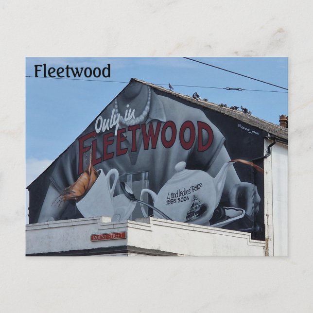 Fleetwood Postkarte (Vorderseite)