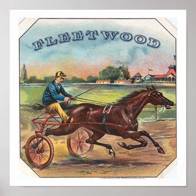 Fleetwood Vintag Racing Poster (Vorne)