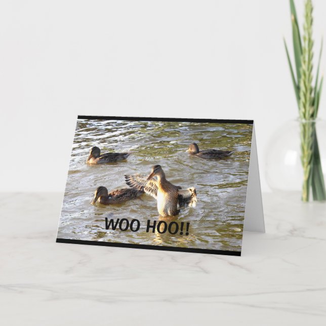 FLEHEN SIE HOO! AN! So glücklich für Sie! Karte (Vorderseite)