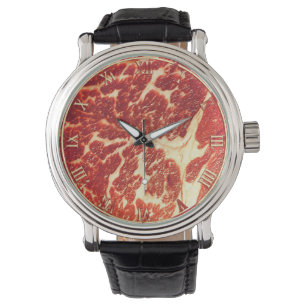 Fleisch Armbanduhr
