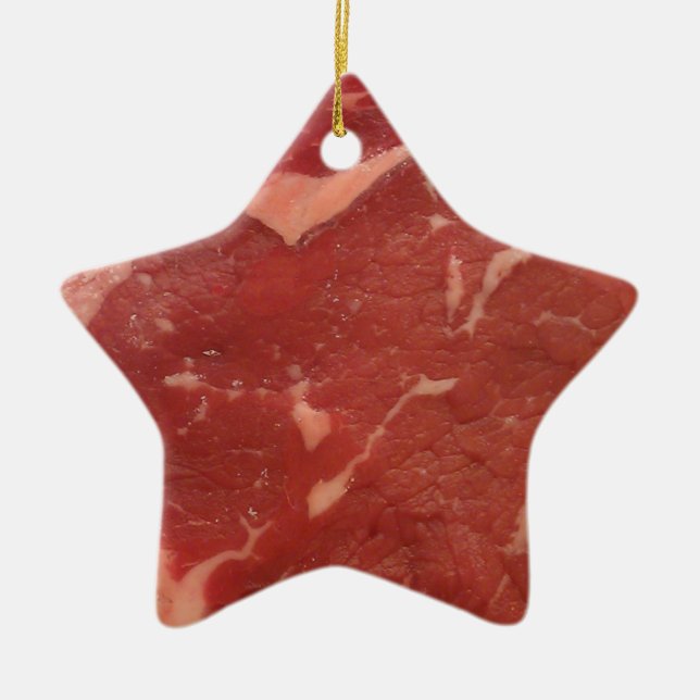 Fleisch-Beschaffenheit Keramik Ornament (Vorne)