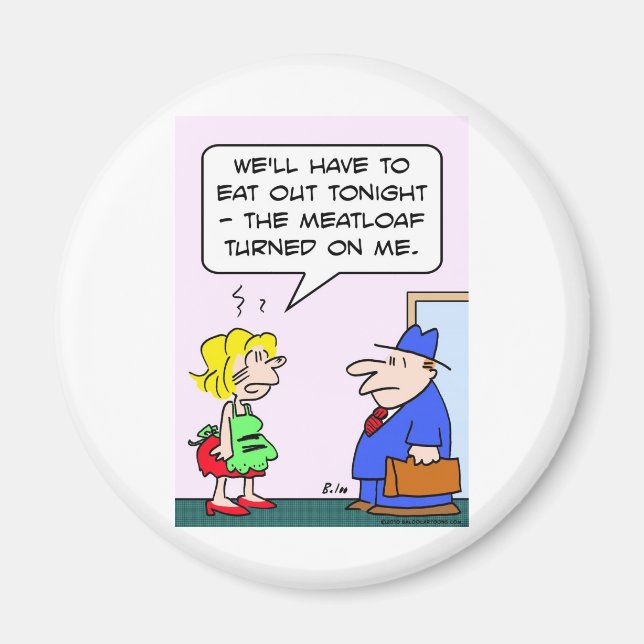 Fleisch drehte sich um mich magnet (Vorne)