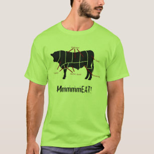Fleisch-Esser! Lustiges geschmackvolles T-Shirt