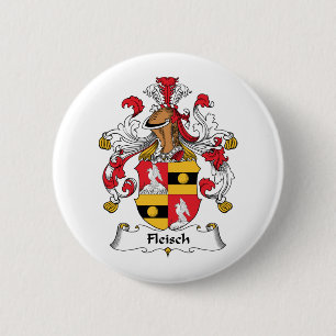 Fleisch Familienwappen Button