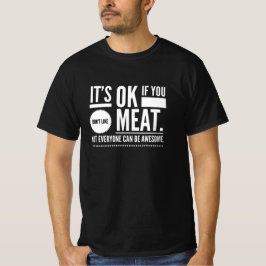 Fleisch Fan Grill Grill T-Shirt