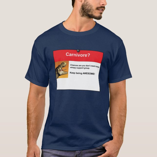 Fleisch fressendes Tier? T-Shirt (Vorderseite)