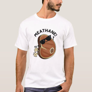 Fleisch-Hane Funny Farting Meat Pun T-Shirt