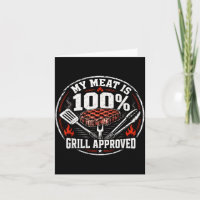 Fleisch ist 100% Grill genehmigt lustiger BBQ-Vate