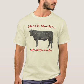 Fleisch ist Mord - Angus T-Shirt