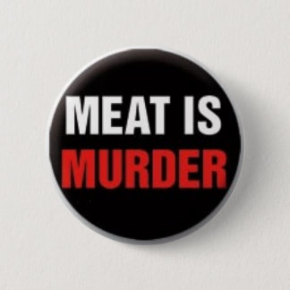 Fleisch ist Mord Button