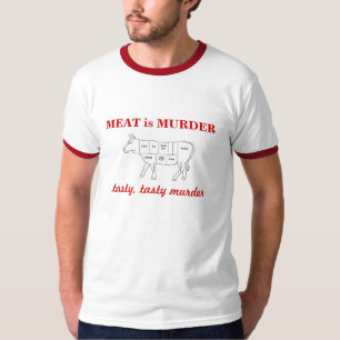 FLEISCH ist MORD, geschmackvolles, geschmackvolles T-Shirt