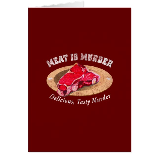 Fleisch ist Mord - köstlicher, geschmackvoller Mor (Vorne)