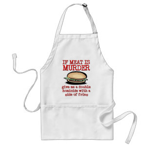Fleisch Ist Mord Lustige Schürze Humor