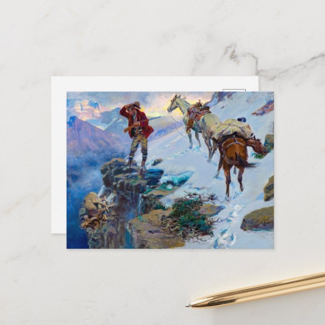 Fleisch ist nicht Fleisch, bis es im Pan von Russe Postkarte (Vorderseite/Rückseite Beispiel)