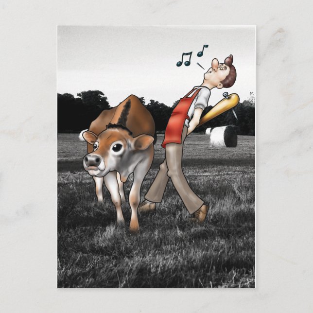 FLEISCH! Postkarte (Vorderseite)