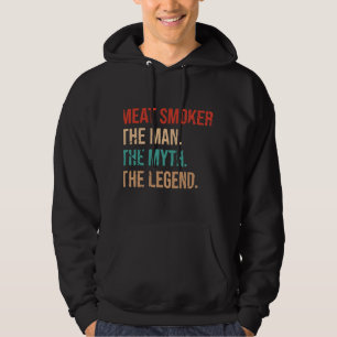 Fleisch Raucher Vintage GRILLEN Raucher Grillen Ra Hoodie